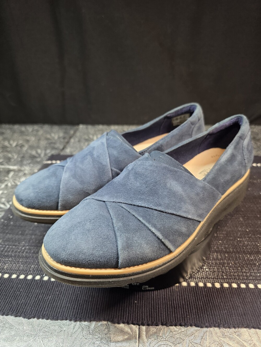 Clark's Sharon Form Slip On Wedge Loafers